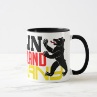 BERLIN Tasse - wählen Sie Stil & Farbe
