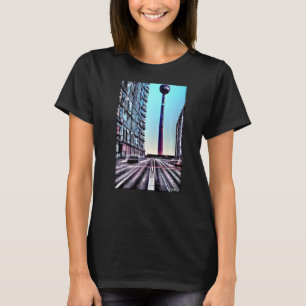 Berlin TV Tower Berlin City Street Sight Sehenswür T-Shirt
