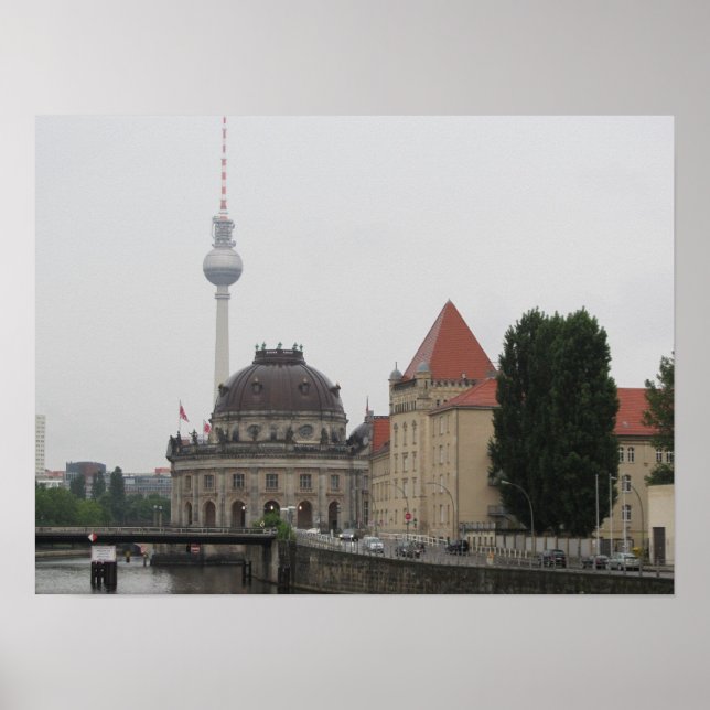 Berlin TV Tower Poster (Vorne)
