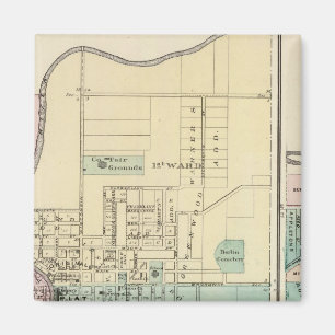 Berlin und das Dorf Plymouth Magnet