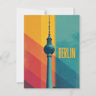 Berlin Vintage  Postkarte