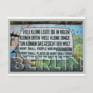 Berlin Wall Street Art Collection - 1 von 7 Postkarte
