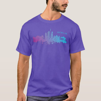 Berliner Aquarell-Skyline T-Shirt