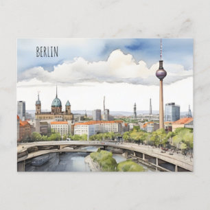 Berliner Aquarellkunst Postkarte