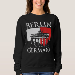 Berliner Brandenburger Tor Touristen Reise Souveni Sweatshirt