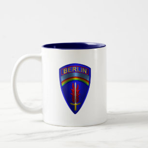 Berliner Brigade  Zweifarbige Tasse
