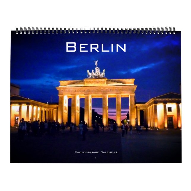 Berliner Deutschland 2025 groß Kalender (Titelbild)