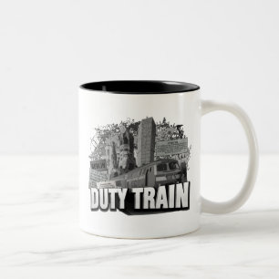 Berliner Dienstzug Zweifarbige Tasse