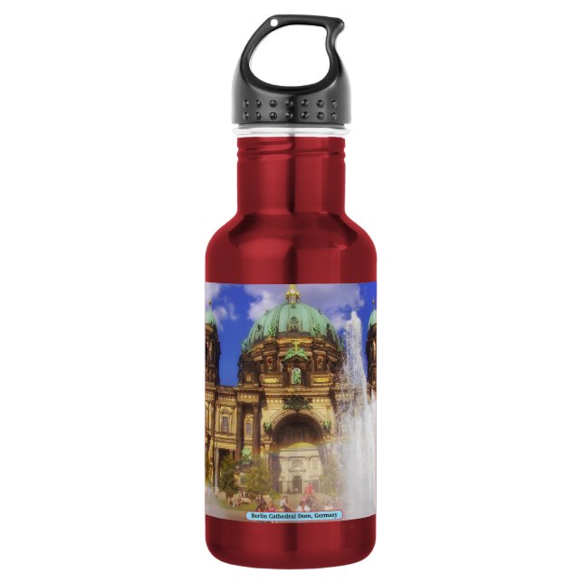 Berliner Dom, Deutschland Edelstahlflasche (Vorderseite)