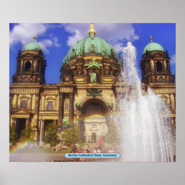 Berliner Dom, Deutschland Poster (Vorne)