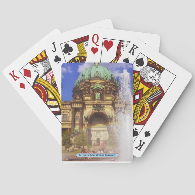 Berliner Dom, Deutschland Spielkarten (Rückseite)