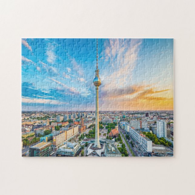 Berliner Fernsehturm Deutschland Jigsaw Puzzle (Horizontal)
