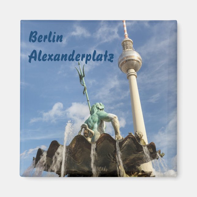 Berliner Fernsehturm Magnet (Vorne)