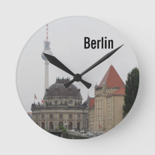 Berliner Fernsehturm Runde Wanduhr