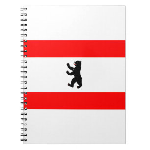 Berliner Flagge Notizblock
