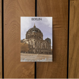 Berliner Kathedrale Berliner Dom Sehenswürdigkeit Postkarte
