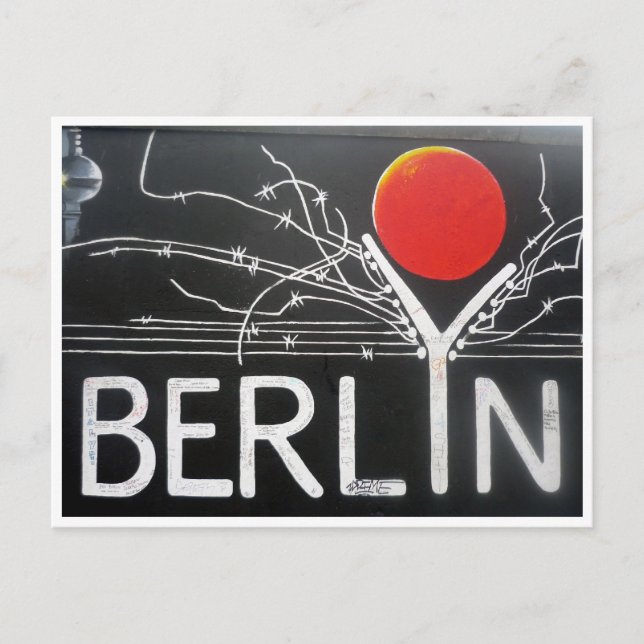 Berliner Kunst Postkarte (Vorderseite)