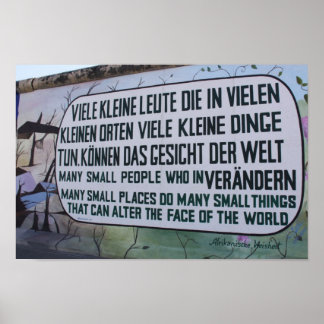 Berliner Mauer Poster