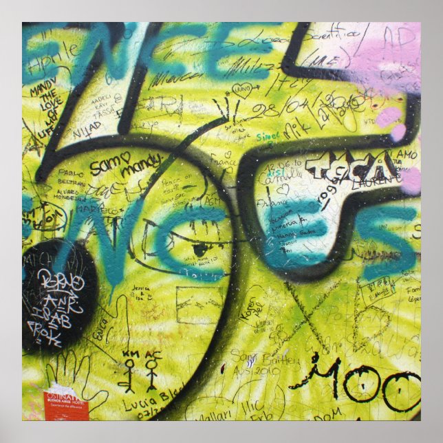 Berliner Mauer Poster (Vorne)