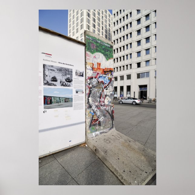 Berliner Mauer Poster (Vorne)