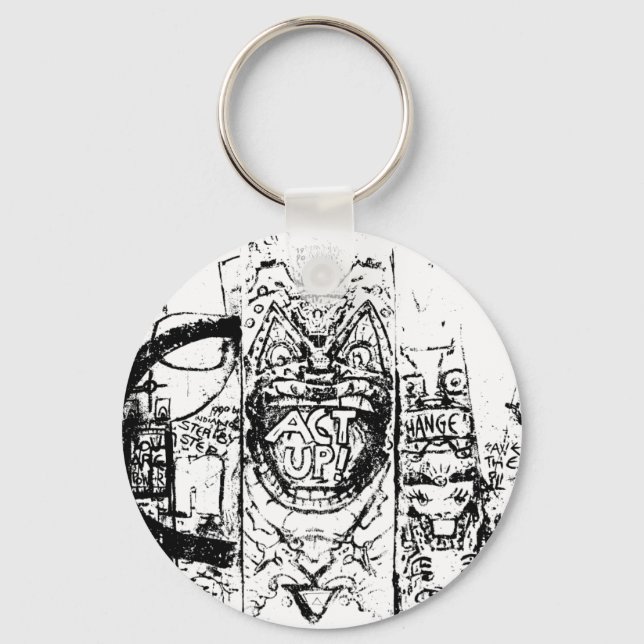 Berliner Mauer Schlüsselanhänger (Vorderseite)