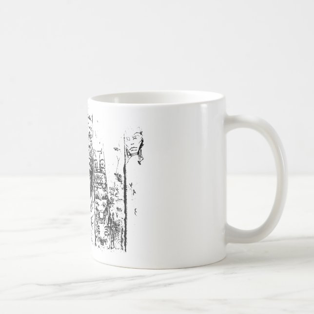 Berliner Mauer Tasse (Rechts)
