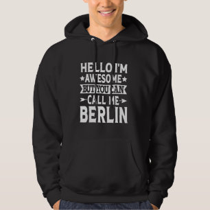 Berliner Nachname Ich Berlin Familienteam Letztes  Hoodie