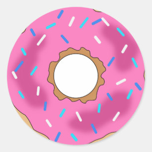 Berliner Pfannkuchen Donut Aufkleber