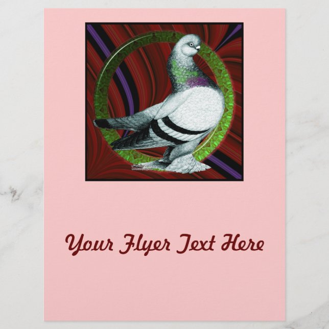 Berliner Pigeon Circle Flyer (Vorne)