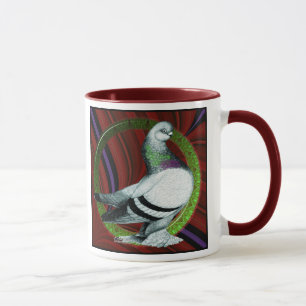 Berliner Pigeon Circle Tasse