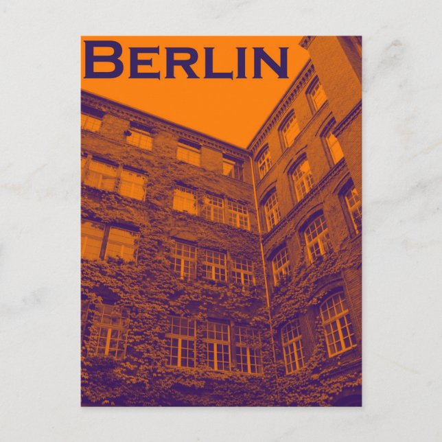 Berliner Post Postkarte (Vorderseite)