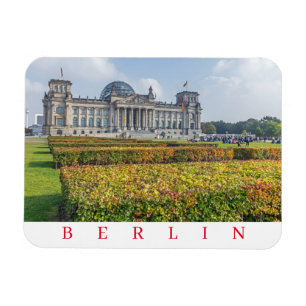 Berliner Reichstag-Gebäude im Herbst Kühlschrankma Magnet