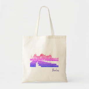 Berliner Reichstag - Sketch Tote Bag Tragetasche