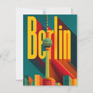 Berliner Retro Postkarte