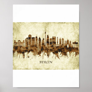 Berliner Stadtansicht Deutschland Poster