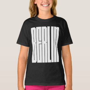 Berliner Stadttypografie-Design T-Shirt