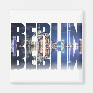 Berliner Text-Souvenir Magnet