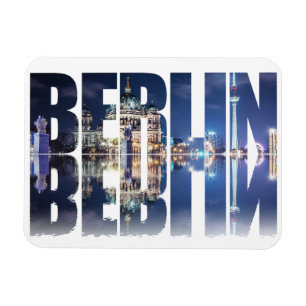 Berliner Text-Souvenir Magnet