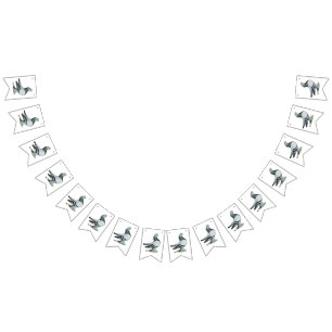 Berliner Tumbler Blue Bar Wimpelkette