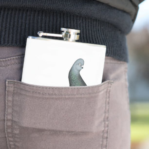 Berliner Tumbler Pigeon Blue Bar Flachmann