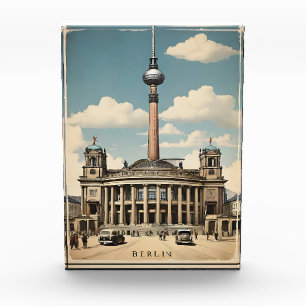 Berliner Vintage-Poster Fotoblock