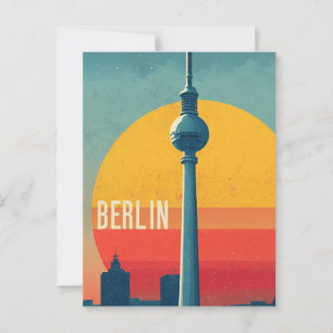Berliner Vintage Postkarte