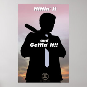 Berm-Technologie Hittin es und es erhalten Poster