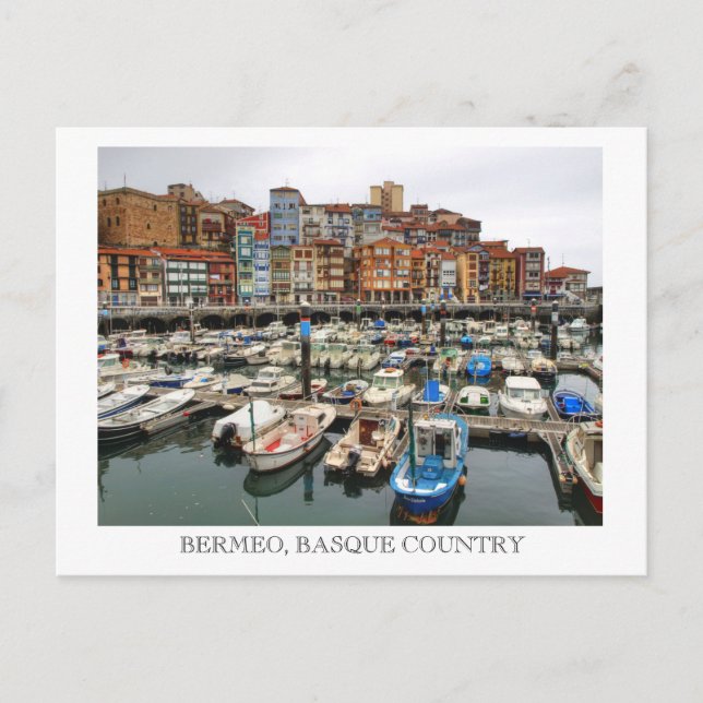 Bermeo, Baskenland Postkarte (Vorderseite)