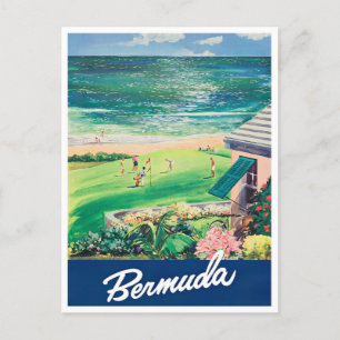 Bermuda alte Reisepostkarte Postkarte