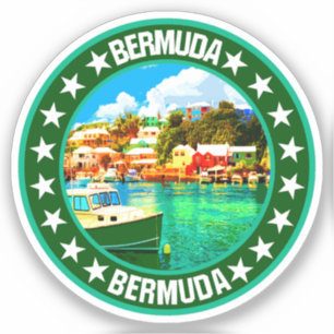 Bermuda Aufkleber