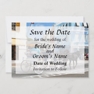 Bermuda - Beförderung in Hamilton Save the Date