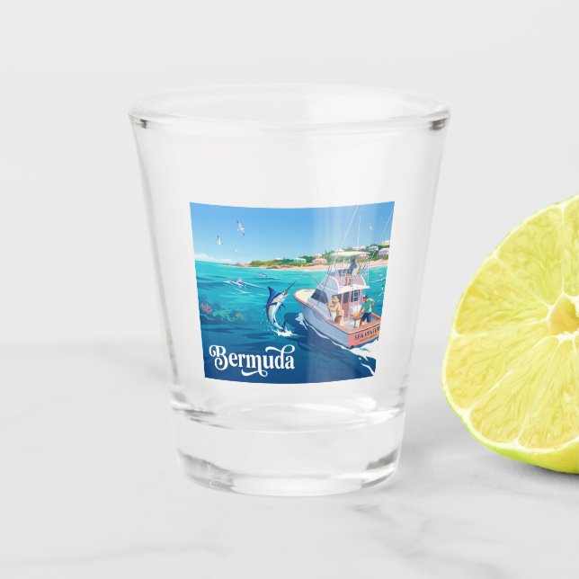 Bermuda Bermuda Schnapsglas (Vorderseite)