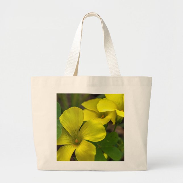 Bermuda Buttercups Jumbo Stoffbeutel (Vorne)