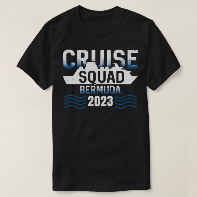 Bermuda Cruise Squad 2023 T-Shirt (Design vorne)